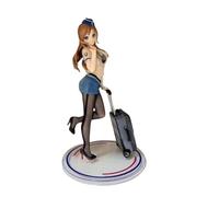 Shimely Pour Yoko, The Flight Attendant Figurines faites à la main en PVC de dessin animé, modèles de poupée d'anime, statue de personnage à collectionner et décorations de bureau.
