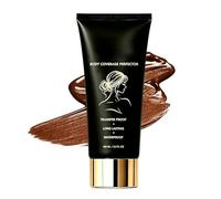 Shimma Body Coverage Perfector, Shimma Waterproof Tattoo Cover Up, Black Seed Oil Concealer, Long Lasting Body Makeup for Legs, Lightweight Transfer-Proof, Natural Finish (Deep)