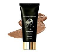 Shimma Body Coverage Perfector, Shimma Waterproof Tattoo Cover Up, Black Seed Oil Concealer, Long Lasting Body Makeup for Legs, Lightweight Transfer-Proof, Natural Finish (Bronze)