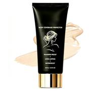 Shimma Body Coverage Perfector, Shimma Waterproof Tattoo Cover Up, Black Seed Oil Concealer, Long Lasting Body Makeup for Legs, Lightweight Transfer-Proof, Natural Finish (Warm)