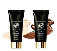 Shimma Body Coverage,Shimma Waterproof Tattoo Cover Up,Long Lasting Body Makeup for Legs,Black Seed Oil Concealer,Proof Coverage Concealer,Couverture De Tatouage Imperméable,109 ml (Warm+Deep)