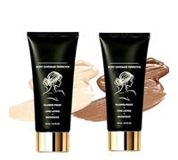 Shimma Body Coverage,Shimma Waterproof Tattoo Cover Up,Long Lasting Body Makeup for Legs,Black Seed Oil Concealer,Proof Coverage Concealer,Couverture De Tatouage Imperméable,109 ml (Warm+Bronze)