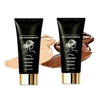 Shimma Body Coverage,Shimma Waterproof Tattoo Cover Up,Long Lasting Body Makeup for Legs,Black Seed Oil Concealer,Proof Coverage Concealer,Couverture De Tatouage Imperméable,109 ml (Natural+Deep)