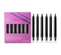 Shimmer Eye Shadow Pencil, Smudge-Proof Shadow Stick, Shimmer Eye Highlighter, Brightening Eye Shadow, Long-Lasting Smudge-Proof Eye Best Shimmer Eyeshadow Stick for Everyday Use