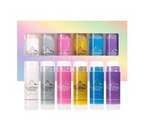 Shimmer Glitter - Body à paillettes pour femme | Luminizer Stick Set of 6, Sweatproof Body Shimmering For Stage Performance Beach Halloween Cheerleading Dance Competition Carnaval Cosplay