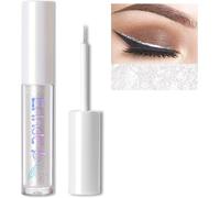Shimmer Metallic Glitter Liquid Eyeliner,Colorful Stickers High Pigment Waterproof Long Lasting For Women #01