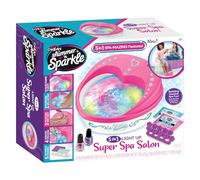 Shimmer N Sparkle Kit de pédicure lumineux 5 en 1 avec effets de lumière changeants de couleur pour enfants et adultes