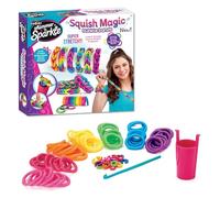 Shimmer n Sparkle Squish Magic Bubble Bands Kit de fabrication de bracelets d'amitié Jouets en caoutchouc
