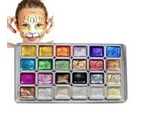 Shimmer Watercolor Paint Set, Easy-to-Use Pearlescent Watercolor Kit Palette For Painting, Portable Finely Ground Crafts Painting Kits For Professional Artists, Students, And Beginning Watercolorists