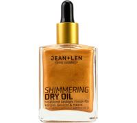 Shimmering Dry Oil, Donne Un Reflet Bronze, Huile Sèche Soignante Pour Le Corps, Le Visage Et Les Cheveux, Parfum Floral, Sans Parabènes & Silicones, Végétalien, 50 Ml