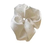 Shimmering Hair Scrunchies With Soft Fabric Band Fashion Hair Ties Women's Hairpiece Fashionable Ponytail Accessories Stylish Fabric Scrunchies For Women