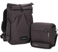 SHIMODA Sac à Dos Side Lite 22 Starter Kit Noir/Blanc