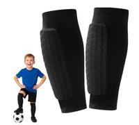 Shin Defender Shin Guards, Shinbang Protector 2.0, Shindefender Shin Guards Soccer (Black,S)