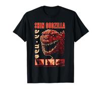 Shin Godzilla a City Doomed Collage with Kanji Monster Movie T-Shirt