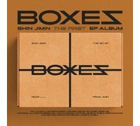 Shin Jimin - Boxes (1st Ep) - Package Outbox, Photo Book, Lyrics Paper, Plastic Bag, Folded Poster, Illust Sticker, Guitar Pick, Photocard [Compact Discs] With Guitar Picks, Photos, Poster, Stickers, 
