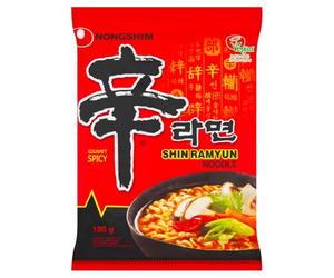Shin Ramyun Gourmet Soupe de nouilles épicées Nouilles instantanées - Nongshim - 120g