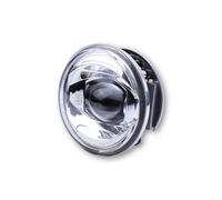 SHIN YO 4 pouces LED plongée phare de faisceau insert, chrome, argent