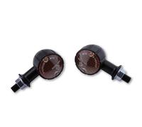 SHIN YO Alu-Blinker ARIZONA, noir, kurz, E-gepr., Paar