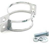 SHIN YO Blinkerschelle, zweiteilig, verchromt, Rohrbefestigung 51-54mm