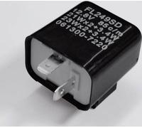 Relais pour clignotants 2Pol 12V 21W noir