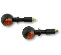 Shin Yo Bulls Eye, clignotants d extrémité de barre Noir Orange Noir Orange
