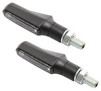 Shin-Yo Clignotants à LED 2en1 SHORTY FIN SHORTY FIN, NOIR, PAIRE