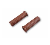 SHIN YO Custom Old Style Grips 1 pouce (25,4 mm) marron paire, brun