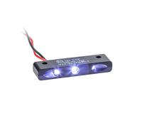 SHIN YO Éclairage de plaque d'immatriculation à LED pour moto, certifié E