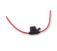 SHIN YO Halter für Stecksicherungen 5-30 Ampere, SpRITZwasser geschütztes Gummigehäuse.