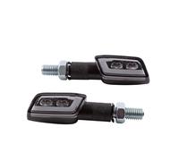 SHIN YO LED Indicator Formula-TS, Black, Smoke, Pair