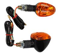 SHIN YO Little Duke 12V 10W Clignotant Mini Universel Noir 3796