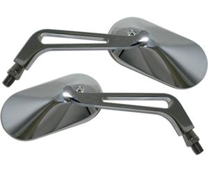 Shin Yo Oval, rétroviseur Chromé Chromé