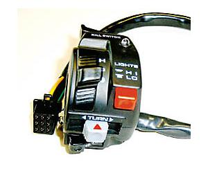 SHIN YO Unité de commutation universelle HONDA ATV + moto, gauche