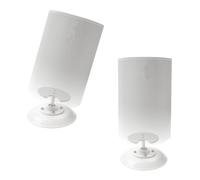 shinar 2-Pack Supports de Haut-parleurs de Bureau en métal compatibles avec Sonos Era 100 avec Inclinaison et Rotation réglables, Accessoires pour Sonos 100 (Blanc)