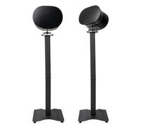 shinar Lot de 2 Supports de Haut-Parleur en métal, compatibles avec SONOS Era 300, avec rotations réglables jusqu'à 360 °, inclinaisons -70 ° et +70 °, Support de Sol pour Sonos Era 300 (Noirs)