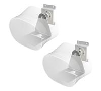 shinar Métal Kit de 2 Supports muraux Compatible avec sonos Era 300,Blanc