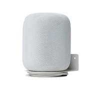 shinar Support Mural en métal Compatible avec Homepod 2 - Peu encombrant - Support pour Accessoires - Compatible avec Homepod 2 - Gestion de câbles intégrée - 12 kg (1-Pack, Blanc)