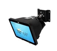 shinar Support Mural en métal pour Sh0w 8 (3ème génération), pivotant jusqu'à 360°, inclinable à -50°/+50°, Accessoire pour Sh0w 8 3ème génération, avec Gestion des câbles (Noir)