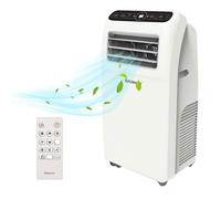 SHINCO 3-en-1 12000 BTU Climatiseur Mobile, Ventilateur, Déshumidificateur, Télécommande, Eco R290
