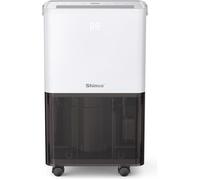 SHINCO Déshumidificateur d'air Silencieux 10L/Jour avec compresseur, Fonction de déshumidification, Purification, Sèchage du linge
