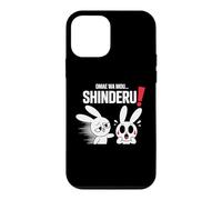 Shinderu! Drôle Chibi Anime Bunny Kawaii Manga Comédie Coque pour iPhone 12 Mini