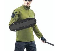 Shindn Bouclier de Bras d'auto-défense avec Brise-boucliers Anti-émeute en Alliage d'aluminium Multifonctions - Outils de sécurité d'urgence extérieure Armes Ninja (Bouclier pour Avant-Bras)