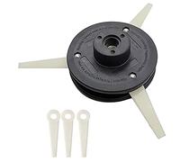 shine-1992 Tête de tondeuse avec 6 lames de rechange pour Stihl Polycut 20-3 pour terrasse, pelouse, jardin