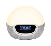 Lumie Bodyclock Shine 300 - Réveil et Simulateur d’Aube et de Crépuscule avec Radio et 14 Mélodies