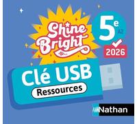Shine Bright Anglais 5e - La clé USB ressources