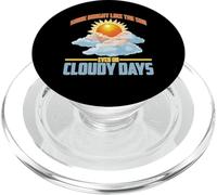Shine Bright Like The Sun Even on Cloudy Days PopSockets PopGrip pour MagSafe