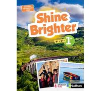 Corinne Escales – Shine Brighter Anglais 1re – Manuel élève – 2026, broché