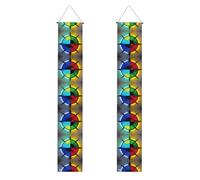 Shine in all directions Bannières décoratives de porche imprimées parfaites pour la maison ou les décorations de fête de remise de diplôme