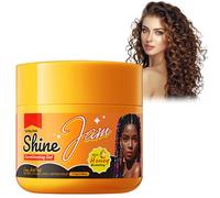 Shine 'n Jam Gel de conditionnement pour cheveux, 113 g, crème lissante, cire brillante, séchage rapide, crème coiffante Shine N Jam Gel pour tresses, idéal pour les tresses, les franges, les queues