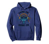 Shine on Menorah Joli Motif de Vacances Hanoukka Sweat à Capuche